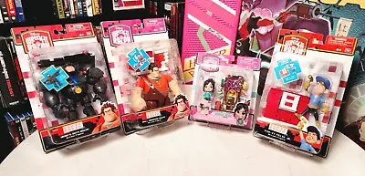 Nib! Disney Wreck-it Ralph Figures Vanellope Von Schweetz Racer Fix-it Felix Jr. • $299.99