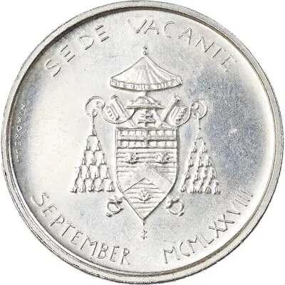 [#889942] Coin VATICAN CITY Sede Vacante 500 Lire 1978 MS Silver KM:141 • $33.55