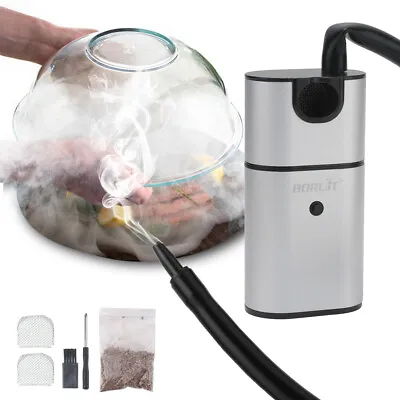 Portable Smoke Infuser Hand-held Cold Smoking Gun Small Kitchen Smoker For Food • £19.99