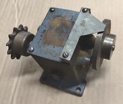 25:1 Ratio Boston Gear Electric Motor Speed Reducer Vintage Old Counter Unit • $72.50