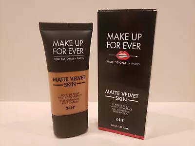 Makeup Forever ~ Matte Velvet Skin ~ Full Coverage Foundation ~ Y455 ~ NIB • $29.99
