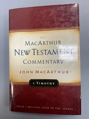 John MaCarthur Commentary New Testament 1 Timothy • $21.99