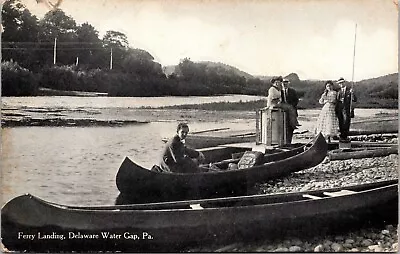 Delaware Water Gap Pennsylvania Ferry Landing Vintage 1910 Postcard • $16.99