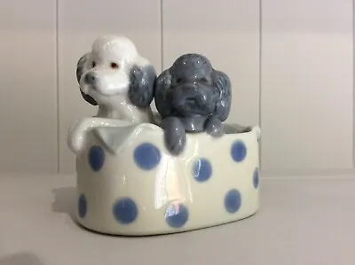 Nao Poodle In Tub Ornament • £15