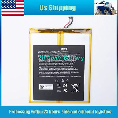 Tool 26S1015 Battery For Amazon Kindle Fire HD 10 7th Gen SL056ZE 2017 2955C7 • $22.99