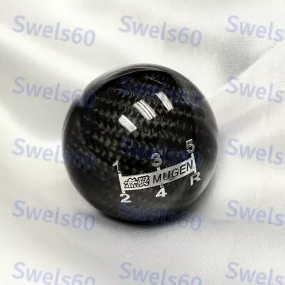 CARBON JDM Style Mugen Shift Knob For HONDA RSX CR-Z CIVIC Type R S2000  5 Speed • $24.94