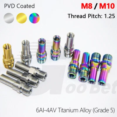 $6.19 • Buy Titanium Bolts M8 M10 *1.25mm V-Brake Bosses Post Bicycle MTB Bike Gr5 6AL/4V Ti