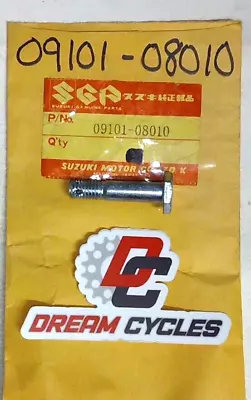 Nos Genuine Suzuki Bolt 09101-08010 Rm100 Rm125 Rm250 Rm400 Obsolete Vintage Mx • $11.87