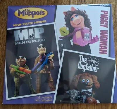The Muppets Movie Poster Parodies 2012 Calendar MIP Piggy Woman The Dogfather • $34.99