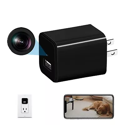 1080P USB Hidden Camera WiFi Motion Detection Remote View Recording App • $18.80