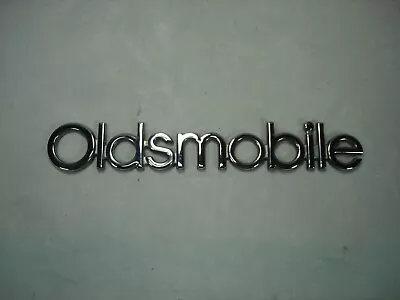 1988-1996 Oldsmobile Cutlass Chrome Trunk Fender Script Emblem -- 6.5 X 1 • $8.99