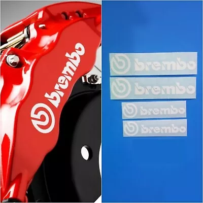 Brembo 4x Ford Brake Caliper Hi Temp Vinyl Decals Stickers Suit FPV GT XR8 XR6 • $13.99