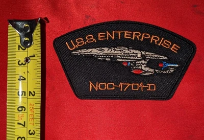 £3.50 • Buy Star Trek USS Enterprise D Cloth Badge / Patch