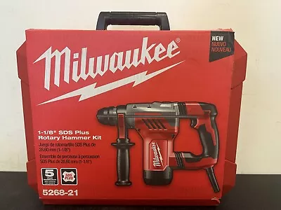 Milwaukee 5268-21 1-1/8   Corded Rotary Hammer Drill BRAND NEW IN CASE • $230