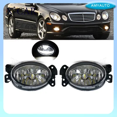 1 Pair LED Fog Lights For Mercedes W211 W169 W251 W164 C230 2007-2009 R CLASS • $59.40