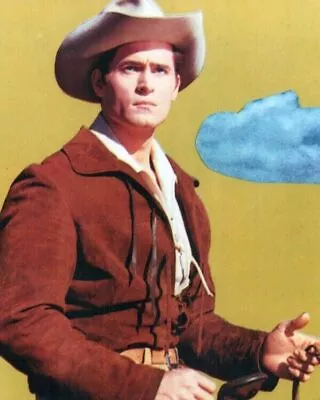 Clint Walker As Cheyenne On Horseback 8x10 Inch Photo • $10.99