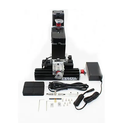 12000rpm 60W High Power Metal Mini Lathe DIY Micro Milling Machine Millier NEW • $329.56