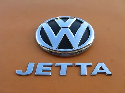 11 12 13 14 Vw Jetta Sedan Rear Lid Chrome Emblem Logo Badge Sign Symbol A33018 • $28.50