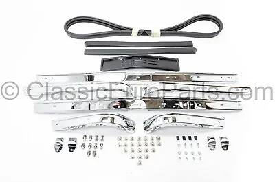 Chrome Euro Bumper Conversion Set For BMW E28 518 520 525 528 533 535 M5 NEW • $2299