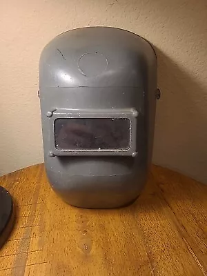 Vintage Welding Helmet Mask With Replacement Glass Steampunk • $29.99