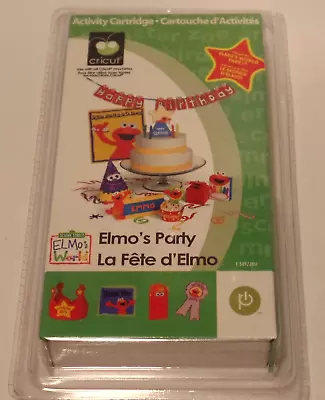 Cricut Activity Cartridge Elmo's World Party Sesame Street Birthday New Sealed! • $27.77