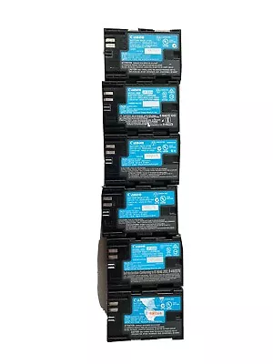 £39.95 • Buy ** GENUINE CANON LP-E6 BATTERY ** Price For 1 Battery …. If You Want More Ask