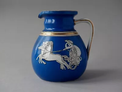 £45 • Buy Antique Victorian Neoclassical Ancient Greek Design Ashworth Pottery Jug Pitcher