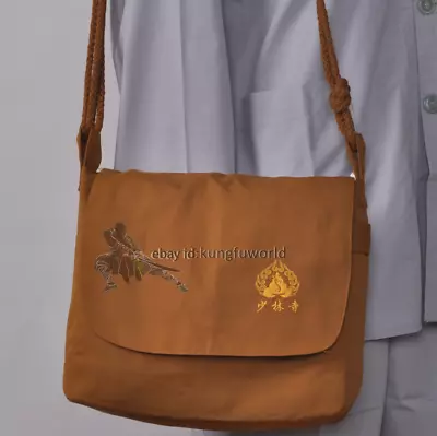 Shaolin Monk Buddhist Bag To Match Kung Fu Suit Meditation Uniform Robes • $35