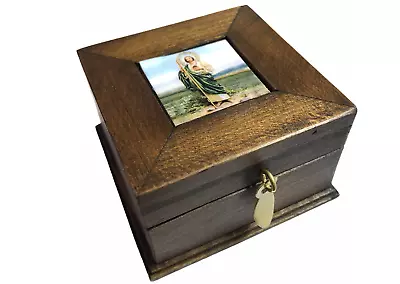 St. Jude Small Wood Mini Box Religious Gift Rosary Trinket Keepsake San Judas  • $16.99