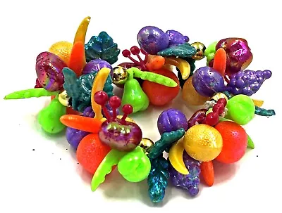 Tropical Fruit Bracelet Halloween Mardi Gras Cajun New Orleans Party Favor  • $4.95