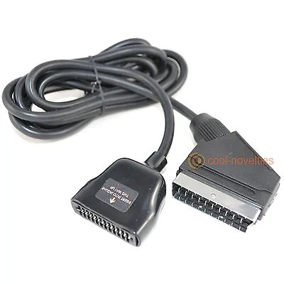 Atari Jaguar Rgb Scart Cable Tv Audio/video Lead - 2 Metre • $19.88