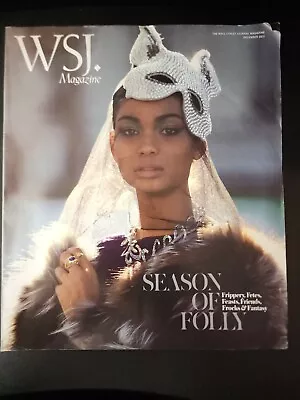 WSJ Magazine December 2011 DRIES VAN NOTEN • $7.16