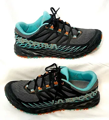 La Sportiva Lycan Green Trail Athletic Shoes Womans Size 7.5 • $14.99