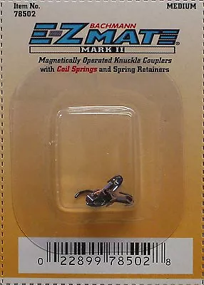 Bachmann N Scale Ez Mate Magnetically Operated Knuckle Couplers Bac78502 New • $2.94