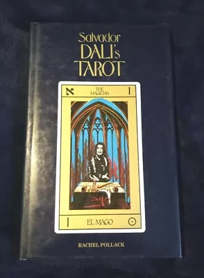 Salvador Dalis Tarot Book By Rachel Pollack Printed In 1985 By Michael Joseph  • £70