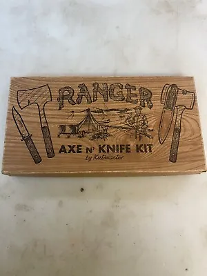 Vintage Kutmaster Ranger Axe N Knife Kit • $99.99