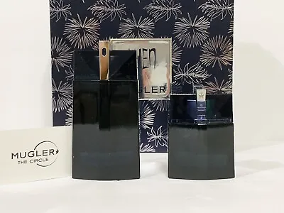 Alien By Thierry Mugler Men Cologne Gift Set Edt Spray 3.4 Oz + 1.7 Oz Nib • $119.90