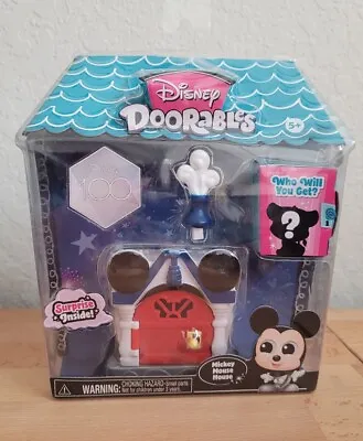 SEALED Disney Doorables - Mickey Mouse House - Disney 100 SPECIAL NEW SURPRISE • $14.99