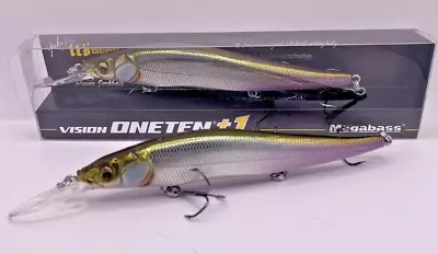 Megabass Vision Oneten 110 +1 Jerkbait - Wagin Galaxy Wakasagi • $24.95