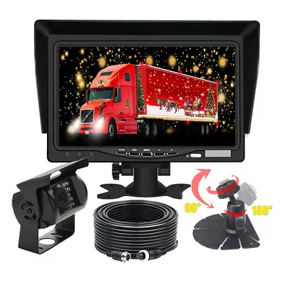 7  Monitor Reversing Backup Heavy Duty Rear View Camera For Motorhome Caravan RV • $66.99