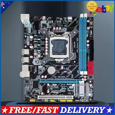 LGA1156 Computer Motherboard 16GB RAM DDR3 Memory PC Mainboard USB2.0 For I3 530 • $60.05