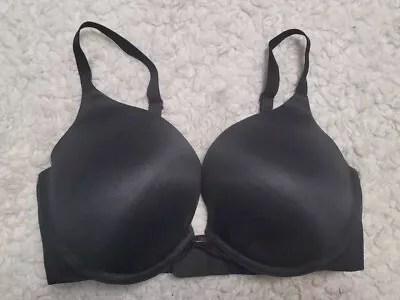 Fabulous By Victoria's Secret Bra  Plunge 36 D Underwire Black • $22