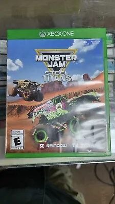 Monster Jam Steel Titans - Microsoft Xbox One • $16