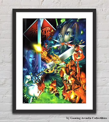 Final Fantasy VII Playstation PS1 Glossy Promo Ad Poster Unframed G4193 • $14.98