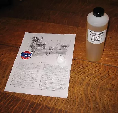  ATLAS LATHE MACHINE OIL ISO68 /20W CITGO USA 1 PINT 16  OZ  See Description    • $9.95