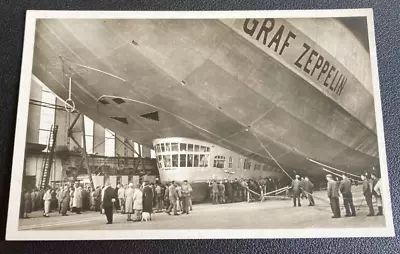 Germany Graf Zeppelin Postcard. Unused. Some Marks. • £7.99