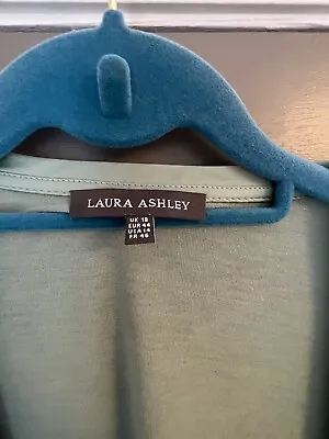 Laura Ashley Clothing Women’s Size 18 Blue Summer Light Cardigan  • £15