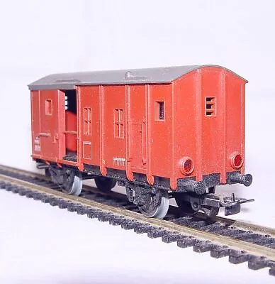 $29.99 • Buy Jouef France HO 1:87 French SNCF TAILCAR + WORKING TAILLIGHTS Light Brown NM`70!