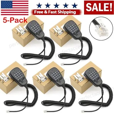 5-Pack MH-48A6J DTMF Mic For Yaesu FT-1500 FT-1802 FT-1807 FT-1900 FT-1907 Radio • $66.98