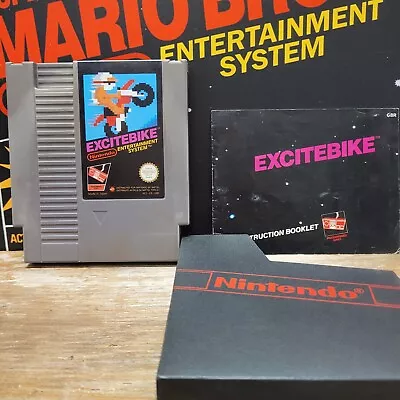 Excitebike + Manual Nintendo Entertainment System NES PAL TESTED FREE POSTAGE  • $22.18